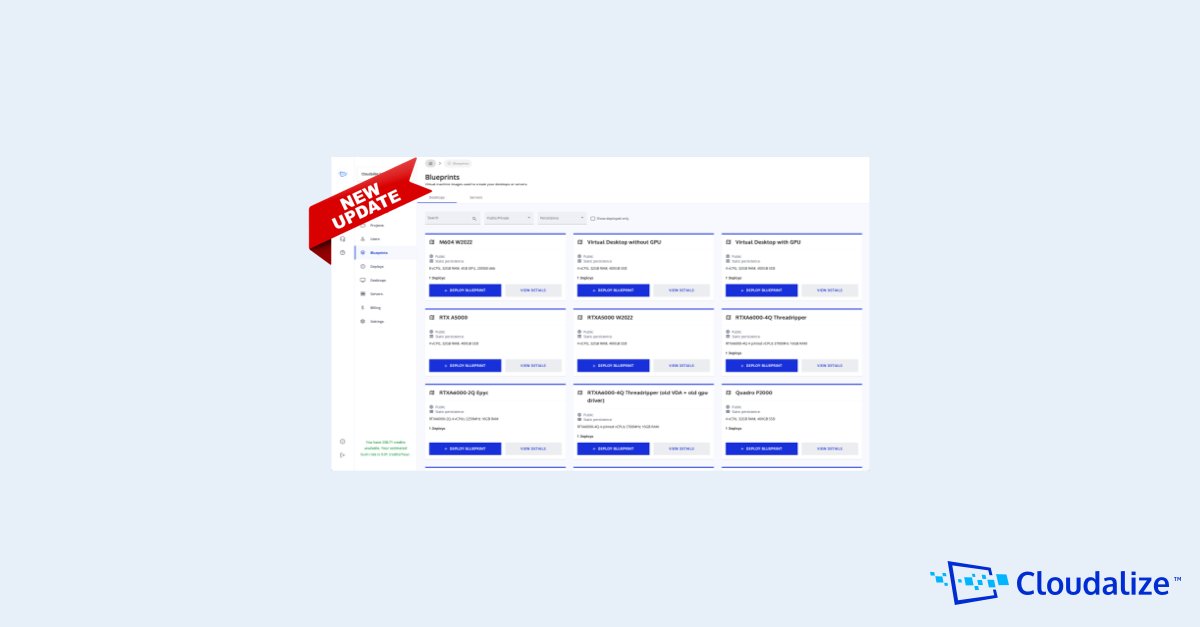 🚀 Exciting News! We're thrilled to announce new features on Cloudalize Platform that make team management and monitoring easier than ever before. Unveiling bulk user uploads, enhanced monitoring, and expanded admin features. 

Learn more 👇
hubs.la/Q01-lbls0