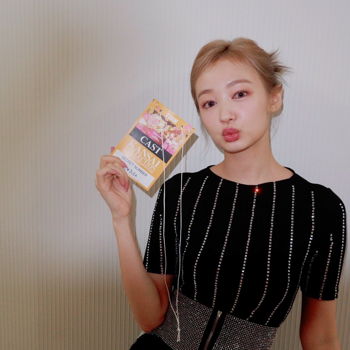 JP_5ecretNumber's tweet photo. [*****]

📷 KANSAI COLLECTION Behind
💛 by LÉA

#SECRET_NUMBER
#シークレットナンバー 
#LÉA #レア 
#関西コレクション
#関コレ
#KANSAICOLLECTION https://t.co/gM8ckEMBb9
