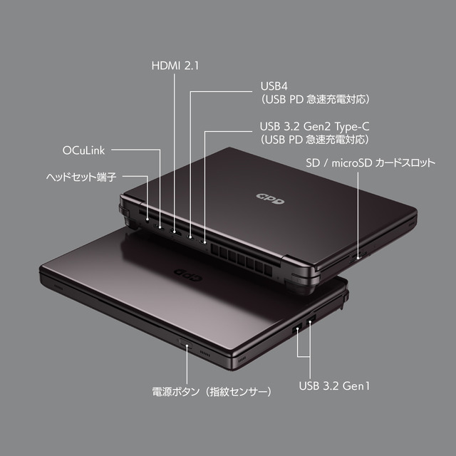 「10型ゲーミングUMPC『GPD WIN Max 2 2023』8月10日発売 」|⚡Game*Spark⚡のイラスト