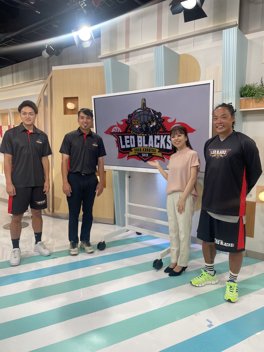 今日はNHKさんで収録させていただきました！
3x3、レオブラックスのことをもっと知っていただける内容となっています🦁❤️‍🔥
放送日についてはまたお知らせします🙇‍♀️✨
