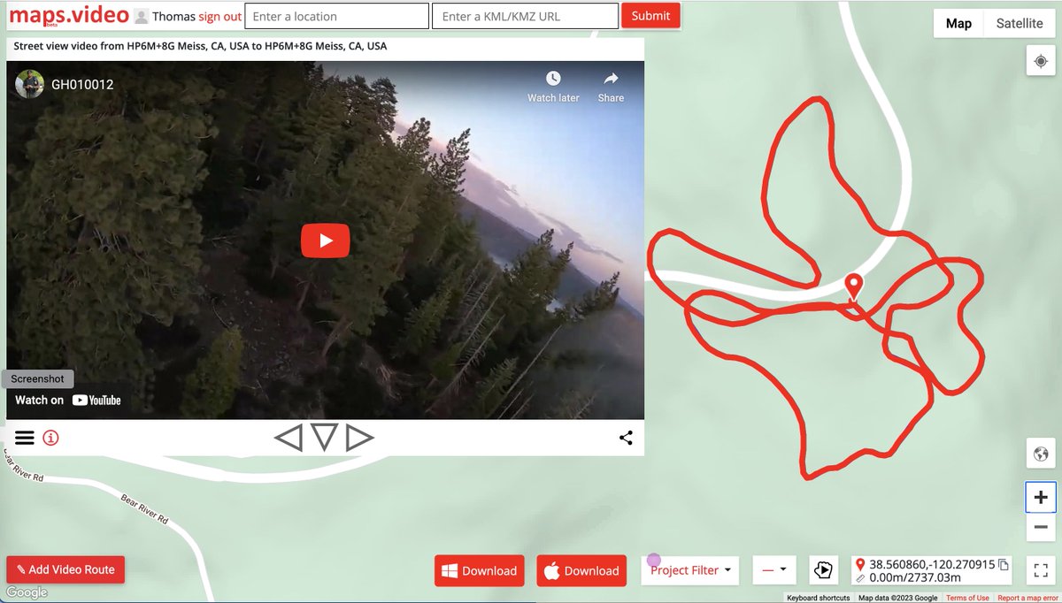 MapsVideo's tweet photo. Checkout these YouTube #drone video routes in #california !

https://t.co/hiQtAAgHYh

Sign up and get $500 promo credit to add your own private video routes!

https://t.co/tRG136veP3

#streetview #GoPro #Maps #survey #surveying #pavement #pavementsurvey #geospatial #mobilemapping https://t.co/t6B5NEK6qV