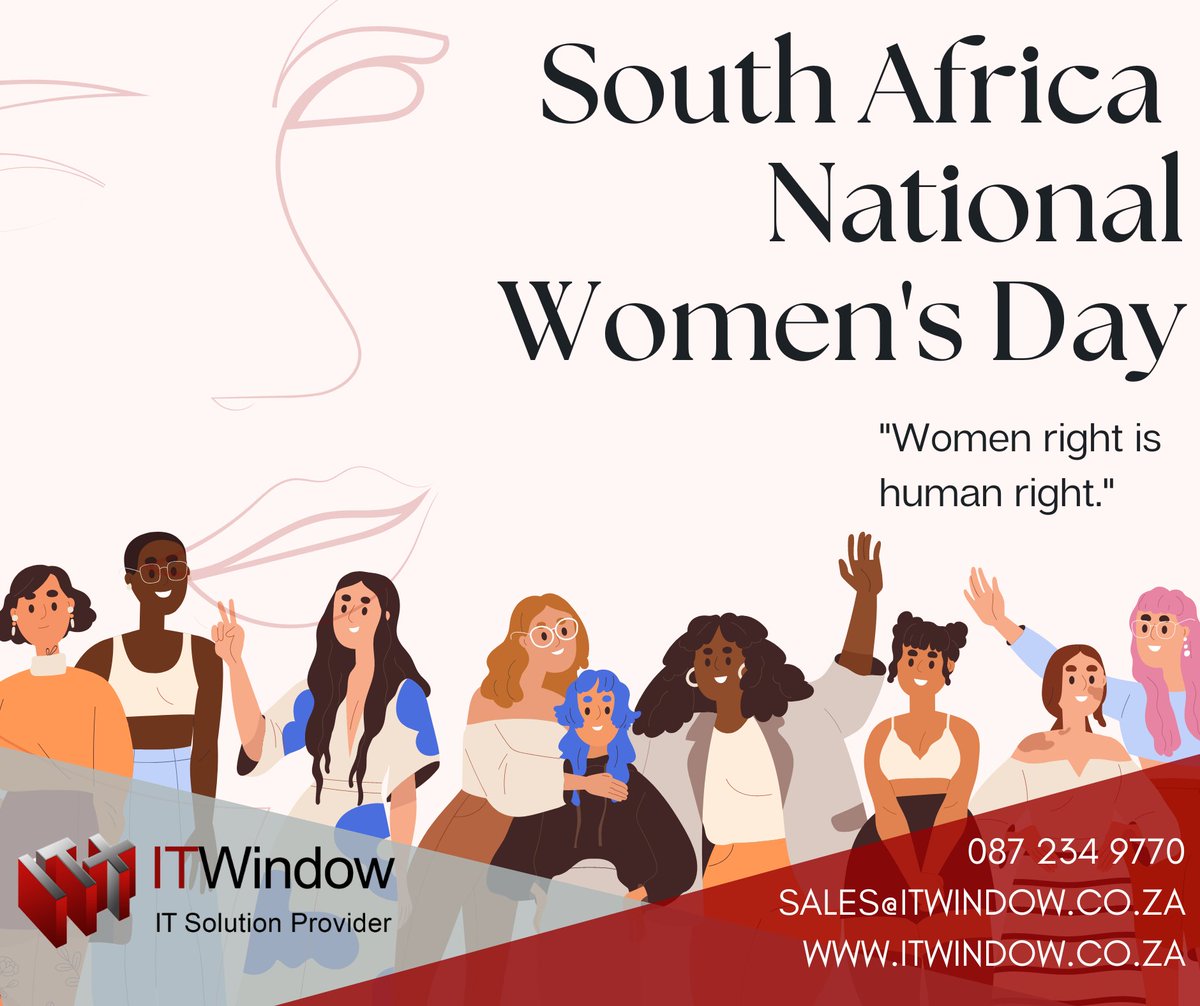 itwindow1's tweet photo. Strong, Empowered, Unstoppable.
Celebrating all the incredible women making their mark on the world. Happy National Women's Day! 💪🌟
#WomenEmpowerment #NationalWomensDay #itwindow #ITservices #sla #VoIP #managedservices #cloudservices #ISP https://t.co/Ox2DKxS6CA