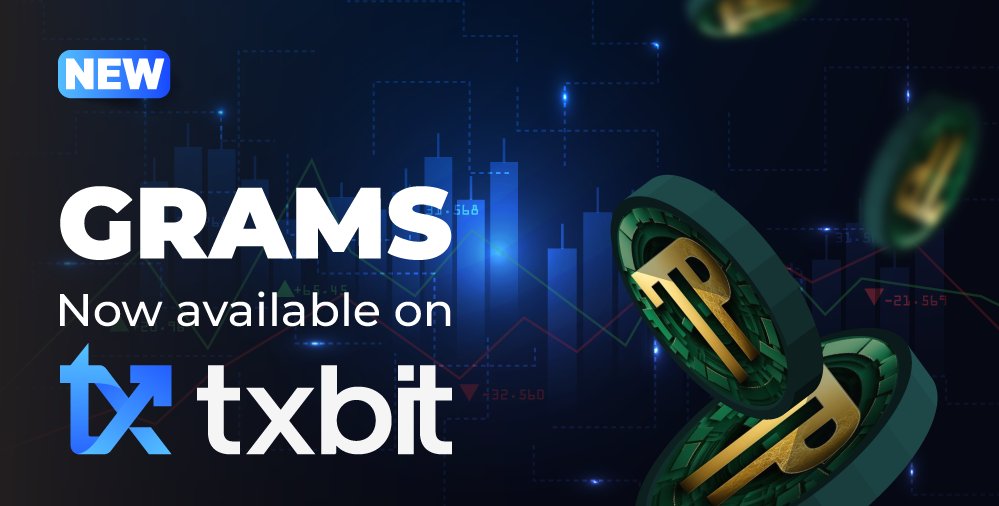 txbit.io (@txbit_io) on Twitter photo π’ $GRAMS Listing announcement π’
Attention #Txbit and #GRAMS traders! $GRAMS is now tradable on #Txbit in the #USDT market! π
Trade now! π
txbit.io/Trade/GRAMS/USβ¦
Happy trading!
#CRYPTONEWS #cryptotrading #altcoins #cryptomarket #cryptonewstoday <a href="/TeaPartyCrypto/">TeaPartyCrypto</a> π’ $GRAMS Listing announcement π’
Attention #Txbit and #GRAMS traders! $GRAMS is now tradable on #Txbit in the #USDT market! π
Trade now! π
txbit.io/Trade/GRAMS/USβ¦
Happy trading!
#CRYPTONEWS #cryptotrading #altcoins #cryptomarket #cryptonewstoday <a href="/TeaPartyCrypto/">TeaPartyCrypto</a>