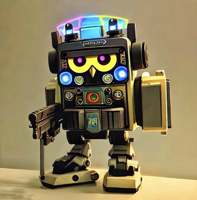 War Owl #003 is waiting for its new owner❣️ 

🦉⚜️🤖 Gold edition

🌊 Available on <a href="/opensea/">OpenSea</a>  

🌟 1/1    

#NFTCollection #NFTProject #nftart #NFTCommunity #nftcollector #nftdrop #NFTJapan #NFTs #owl #gold 

opensea.io/assets/ethereu…