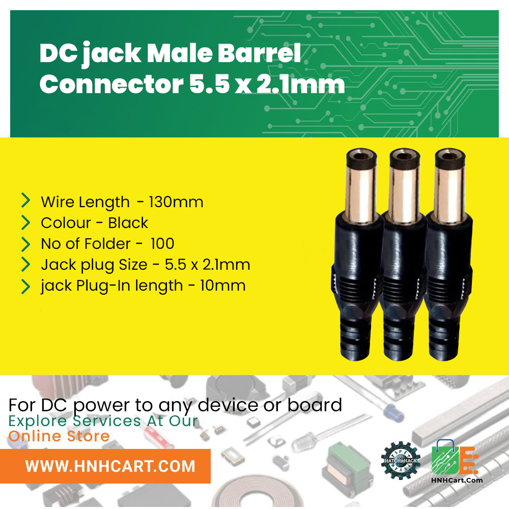 HnhCart's tweet image. DC Jack Male Barrel Connector _ Shop now!!
.
#haascnc #printedcircuitboard #techtrends #everythingisengineered #mechanism #mechanics #prototyping #capacitor #pcbdesign