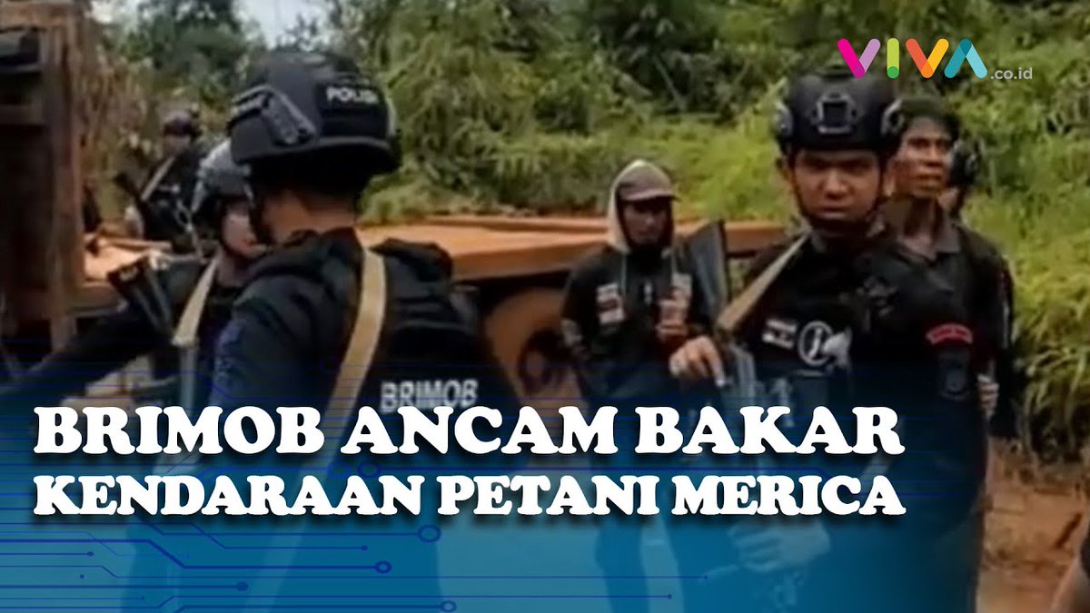 Brimob Ancam Bakar Kendaraan Petani yang Demo Tolak Tambang Nikel dlvr.it/StLwVD