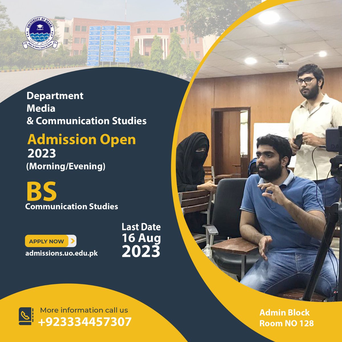 DMCS Admissions Fall 2023

#UOOfficial #UODMCSOfficial #UOResearch #UOFaculty #UOEducation #UOCommunity