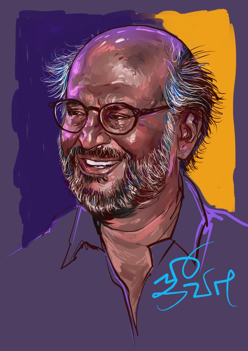 jeevartist's tweet photo. Rajinikanth Digital sketch #clipstudio paint https://t.co/q4SwJ6BSvm