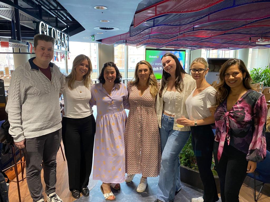 ⚽Last week, as sponsors of the <a href="/FIFAWWC/">FIFA Women's World Cup</a> Women’s World Cup we were delighted to host a watch party for the England V China match, and shine a spotlight on #WomeninLeadership with an inspiring panel discussion.
Thank you to our customers and friends from @Salesforce who joined us!