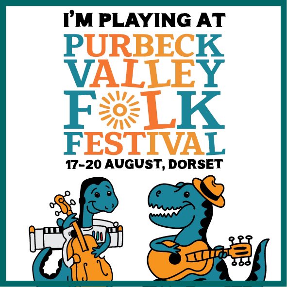 🎻 We’re playing Purbeck Valley Folk Festival very very soon now!

👉 It’s the weekend after next, 17-20 August &amp; we’re on the Big Barn Stage on the Sunday Night!

💥 Such a lovely, festival with an awesome 
line-up….see ya there!
.
.
.
.

#summerfestival #purbeckfolkfestival