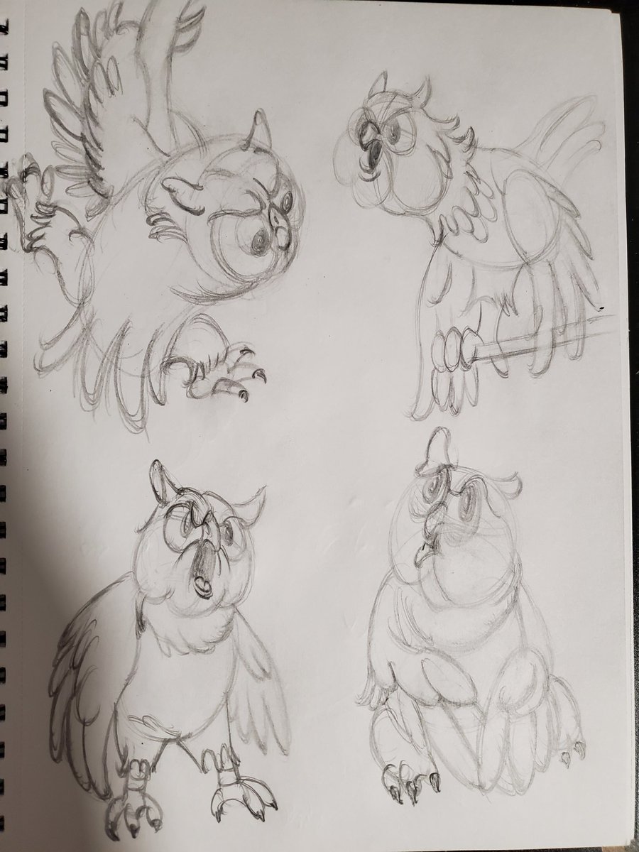 CreativeRazor's tweet image. #CR4FTPOW3RSketchbook
#Birds #PrestonBlair