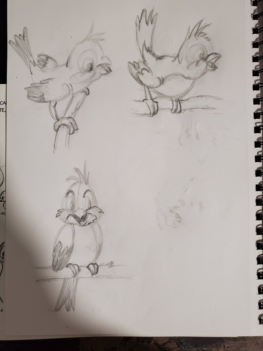 CreativeRazor's tweet image. #CR4FTPOW3RSketchbook
#Birds #PrestonBlair