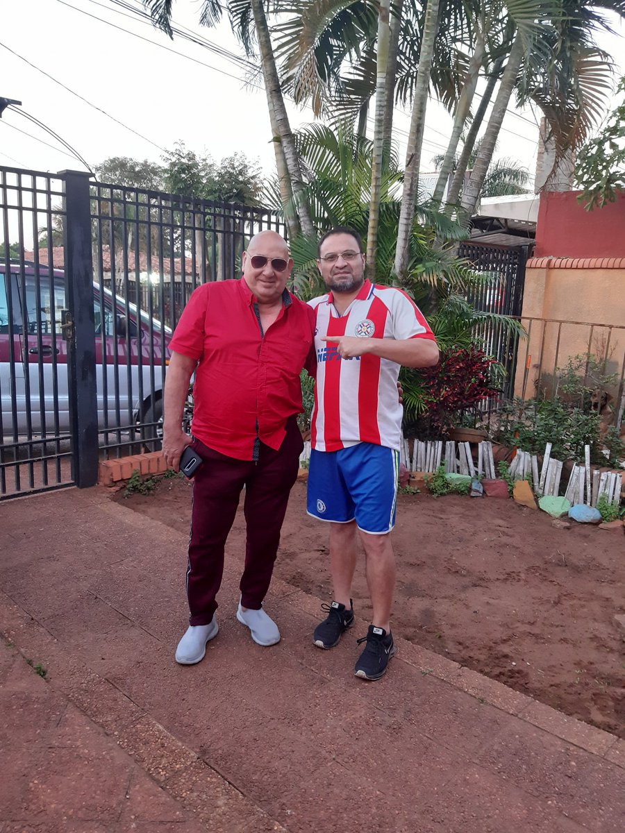 Con el Pte. De la Seccional N: 455 de New York EEUU #SilvioFrutos