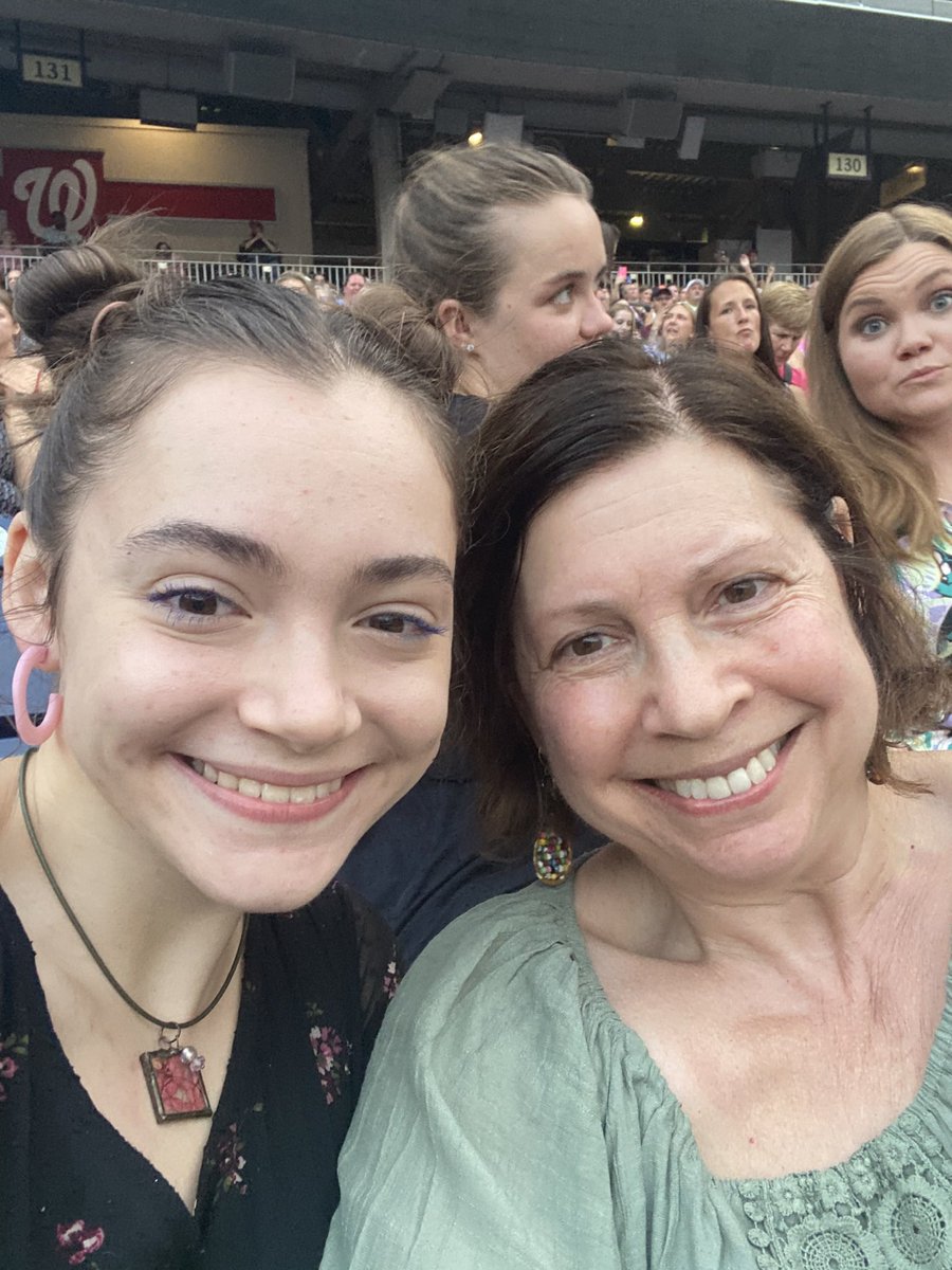 roziers4's tweet photo. Rain didn’t keep us away from seeing @Pink tonight at @NationalsPark !  What an incredible show! https://t.co/ZEghzKnChU