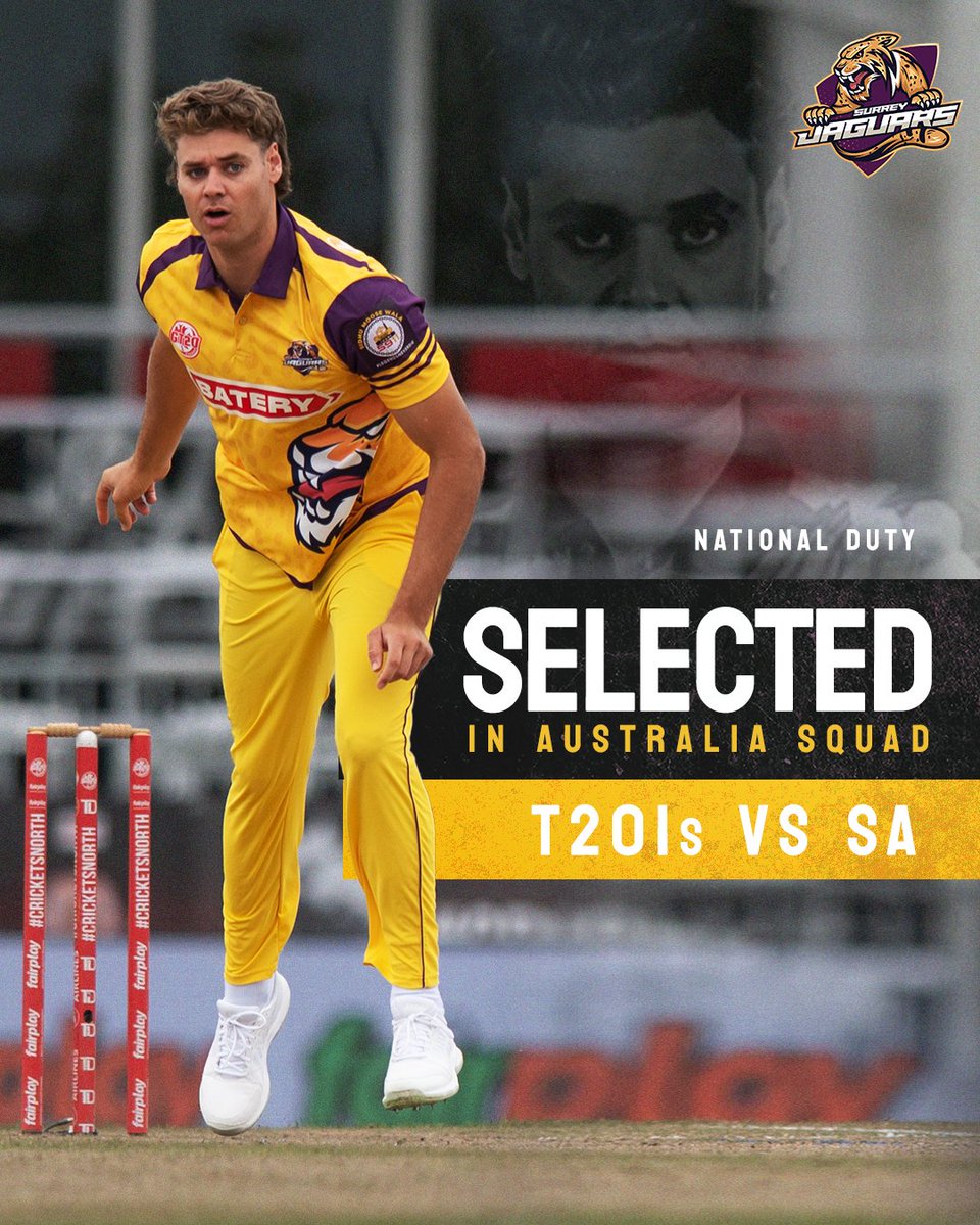 🇦🇺🏏 National Duty Calling for BigCat Spencer Johnson! 📞