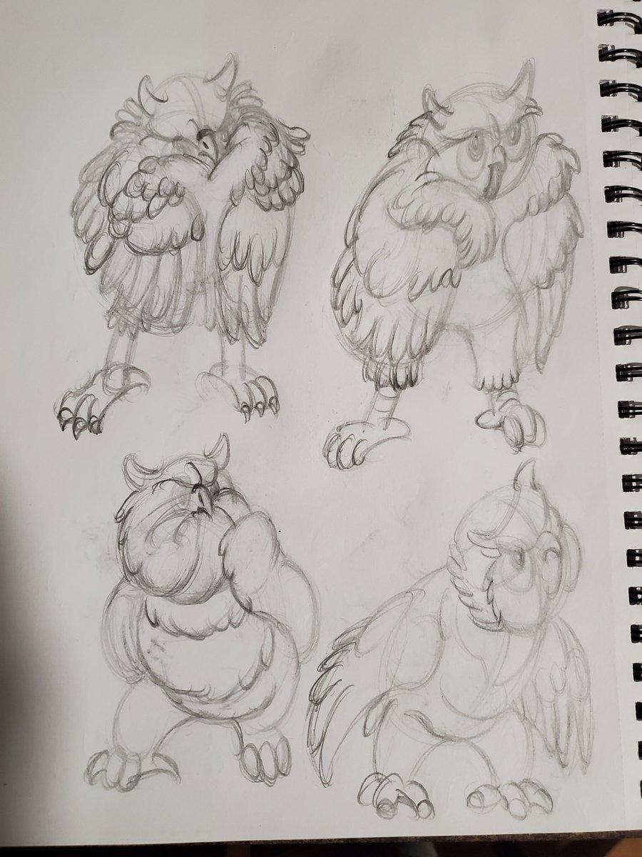 CreativeRazor's tweet image. #CR4FTPOW3RSketchBook
#Birds #PrestonBlair