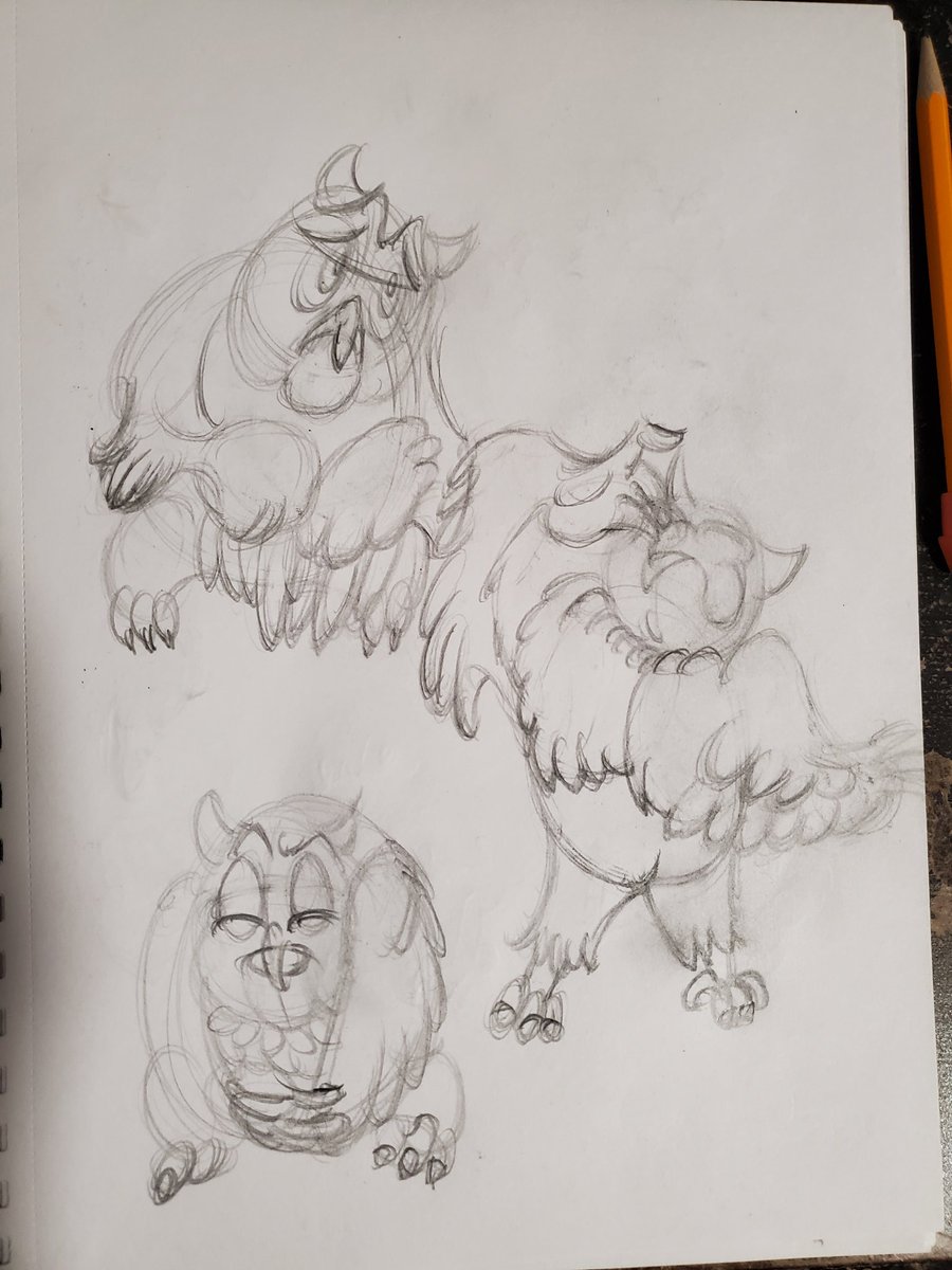 CreativeRazor's tweet image. #CR4FTPOW3RSketchBook
#Birds #PrestonBlair