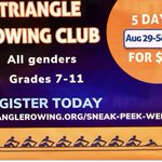 Photo by Triangle Rowing Club (@TriangleRowing)