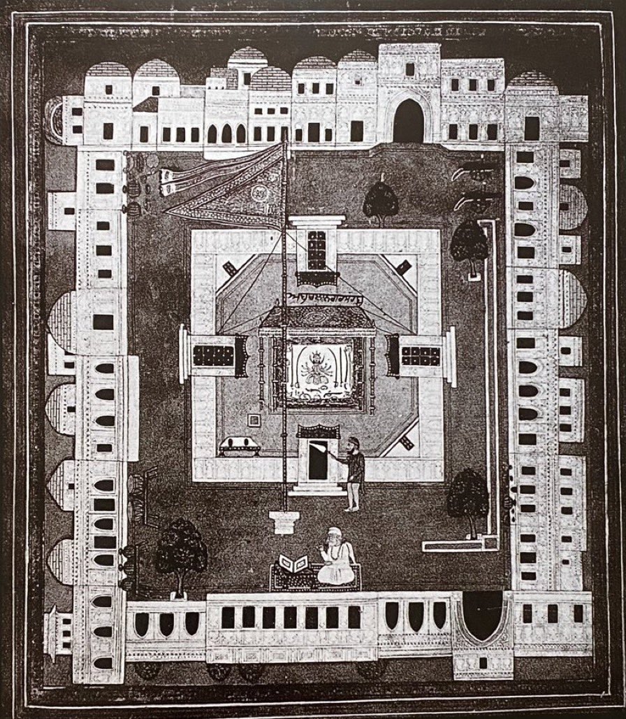 puneet_sahani's tweet photo. 1870 plan of HazoorSahib. In center Ashtbhuj #Durga is represented!
Nanded has managed to preserve Guru’s legacy thanks to distance from Pb where British engineered SGPC has whitewashed all our history.
@CMOMaharashtra don’t be bullied by outsiders whose mission is to divide H-S! https://t.co/3LXKcyv2gS