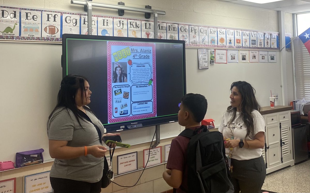 We enjoyed seeing our <a href="/Goliad_Elem/">Goliad Elementary</a> scholars at #MeetTheTeacher. Teachers are prepared to make an #impact, and our scholars are ready to #dreambig and be successful. Looking forward to an amazing school year at Goliad, Where Dreams Begin!  <a href="/EctorCountyISD/">Ector County ISD</a>