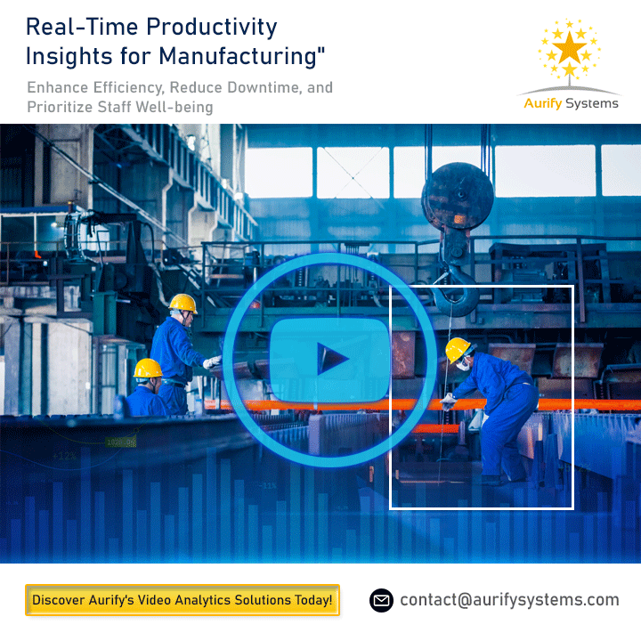 AurifySystems's tweet photo. Enhance Manufacturing Efficiency with #Aurify #VideoAnalytics!
#Realtime task duration measurement & #persontracking empower CXOs & Heads of #Manufacturing to optimize operations. Boost #productivity reduce #downtime & prioritize staff safety. Discover #AIdriveninsights today! https://t.co/NI220FCRHG