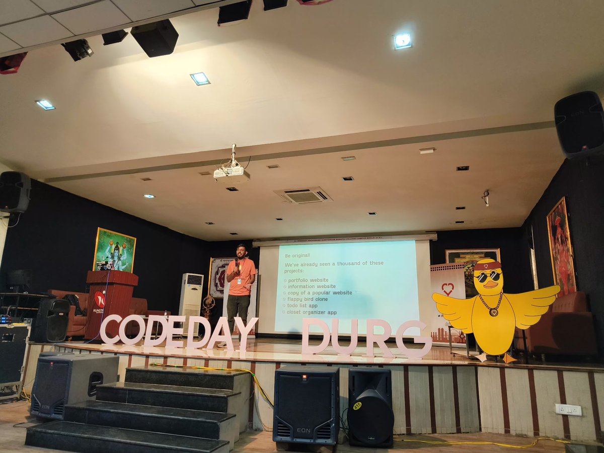 toukirkhan_'s tweet image. After we were done with all the check-ins and breakfast @carrycooldude kicked off the event with an ice-breaker to write code without hands and sharing about what @CodeDay actually is and how folks can get the most out of it in a fun way!🤠

3/n