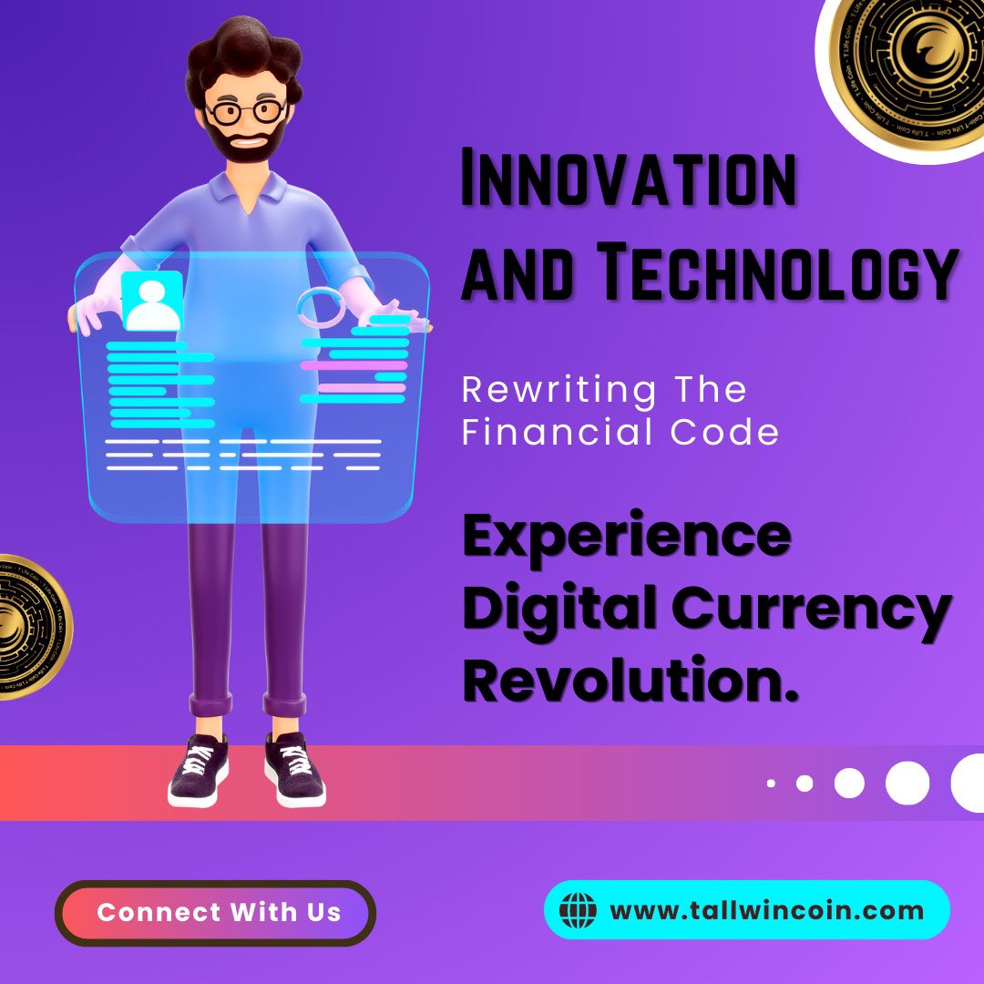 TLifeCoin's tweet photo. 🌐 Experience the Digital Currency Revolution with TLifeCoin! 💎🚀

Step into a world where financial empowerment meets cutting-edge blockchain technology. Join us on this exhilarating journey to reshape the future of finance. Be part of something extraordinary! 💪🌟 
#TLifeCoin https://t.co/3tRFtkEvW0