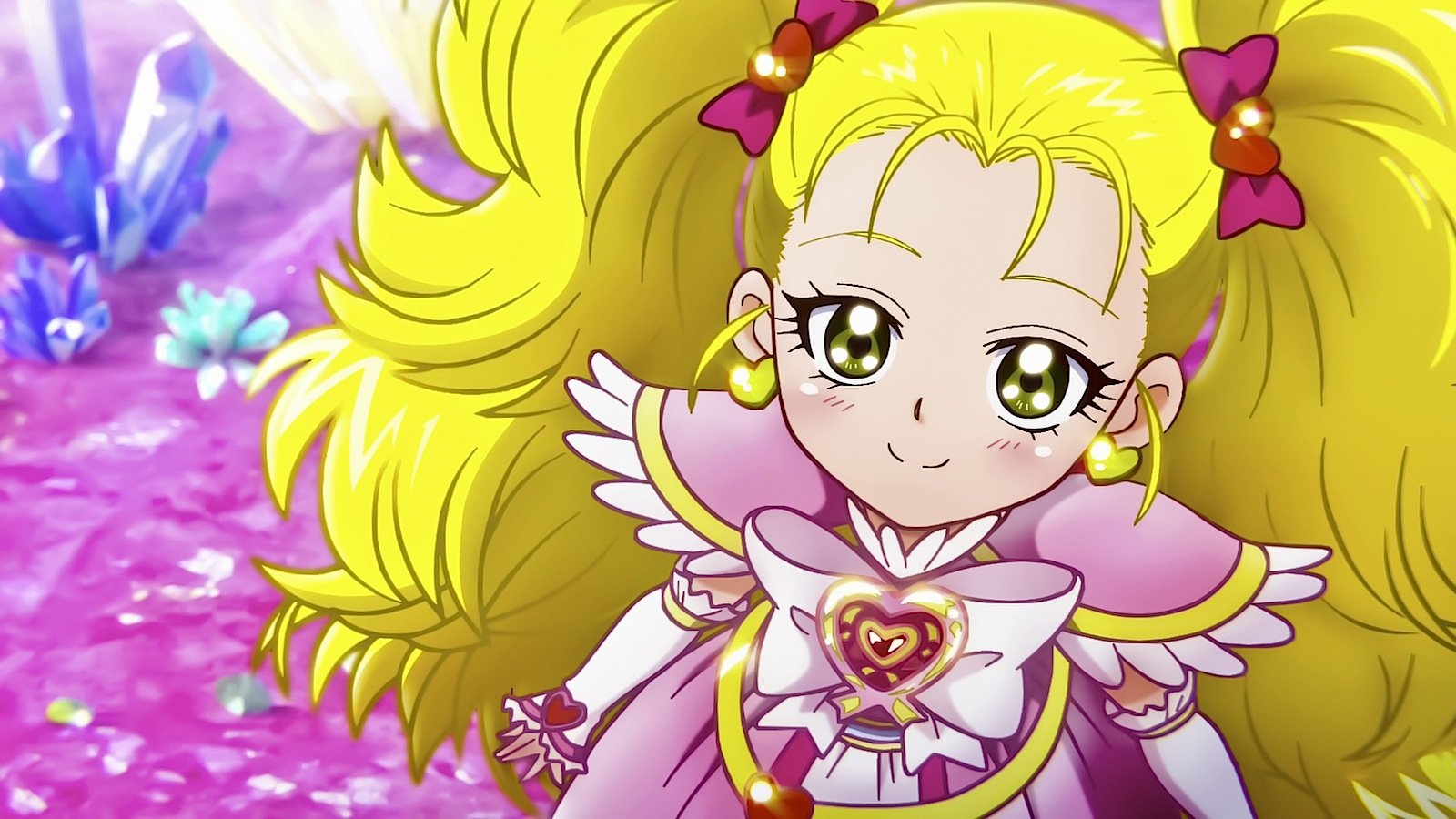 lilLilly シャイニールミナス九条ひかり シャツワンピースピンク