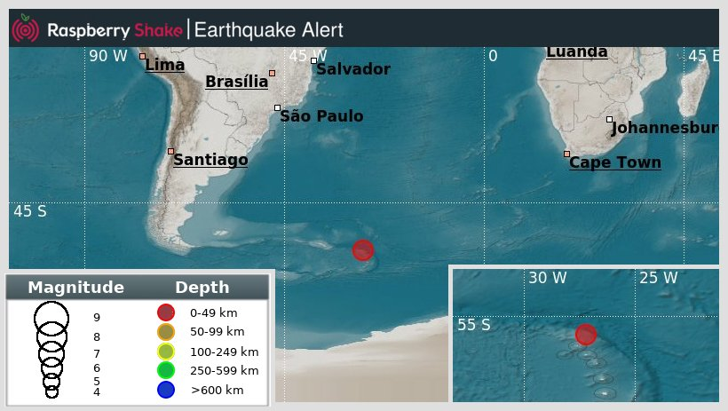 Preliminary M5.8 Earthquake
ID: #rs2023plzrhq
2048km/1273miles from #Stanley,FalklandIslands, in #SandwichIslands