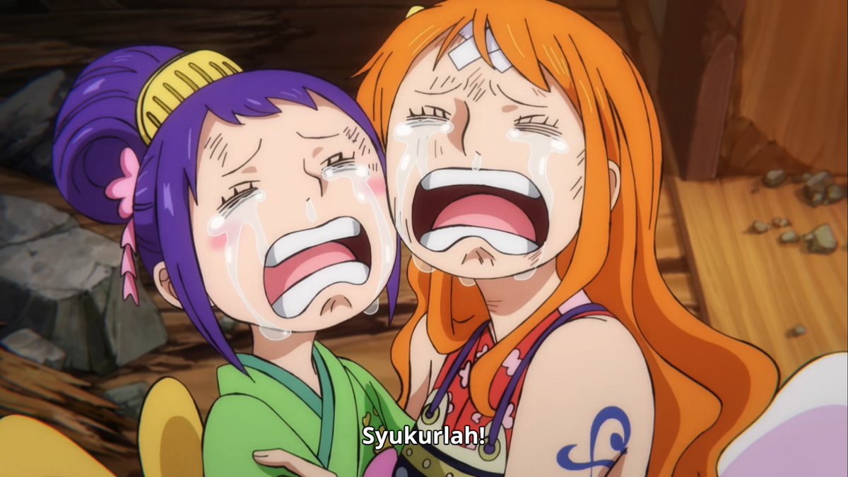 PIRATEFESS's tweet photo. *opfspoiler nl luffy x nami

"papa masih hidup, mah!"

"😭😭😭" https://t.co/LF840lojmN