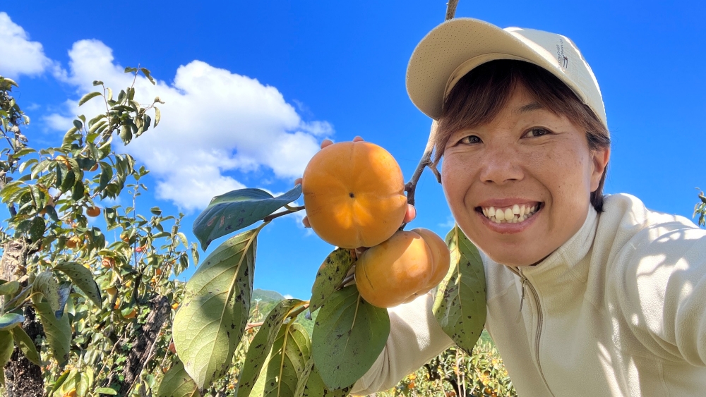 japan's tweet image. #MeetTheChangemakers: Since starting Kirari Fruits Farm after moving to #Ehime, Saijo City, KANEMITSU Fumi has cultivated fruits &amp;amp; connections! She grows rare kiwi varieties 🥝, etc., holds family events 👨‍👩‍👧‍👦, and is a role model for women farmers. kirari-farm.com