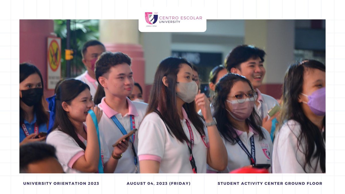 ceusc_mnl's tweet photo. Cluster 4
School of Accountancy and Management
School of Education, Liberal Arts, Music, Social Work
School of Nutrition and Hospitality Management https://t.co/V5YLsGoHPH