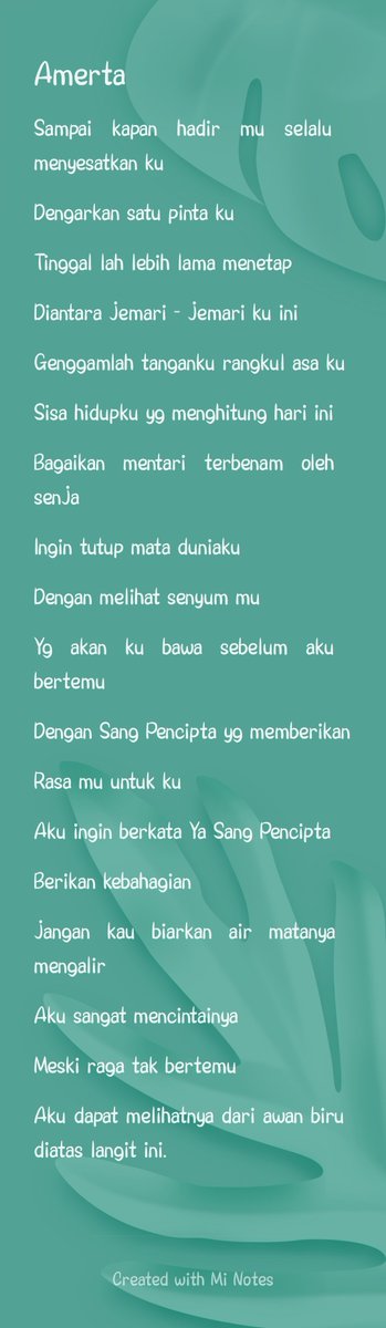 Jalannya Berakhir tapi Senyumnya Dibawa Sampai Menutup Mata