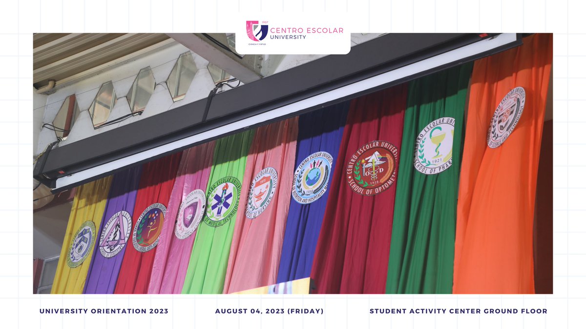 ceusc_mnl's tweet photo. RELIVE THE MAGIC! ✨

The University Orientation 2023 last August 4 was a blast! Take a look at how wonderful and enthusiastic our Freshman crowd is! 🤩

Check the full post here: https://t.co/Yv0uU92luw https://t.co/OhkB9MrGaQ