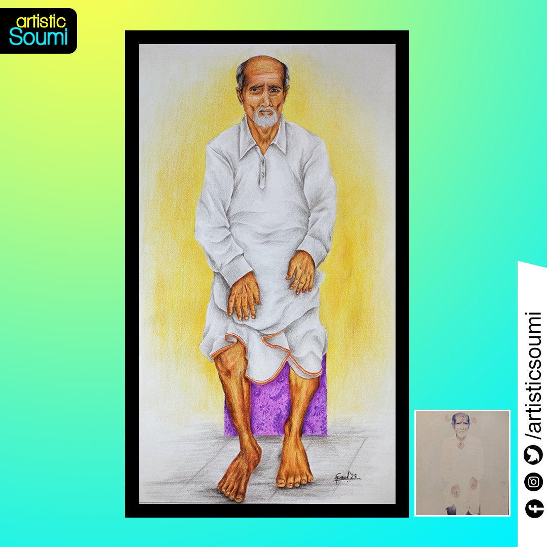 artisticsoumi's tweet photo. Portrait Art

Follow me on:
Facebook- https://t.co/4fzcX93CjI
Instagram- https://t.co/oe1cCJcApT

#portrait #portraitpainting #portraitart #artwork #drawingart #pencilsketch #Sketching #painting #pencilart #oldman  #pencilportrait #portraits #pencilcolour #colourportrait https://t.co/zVtVdJvcW3