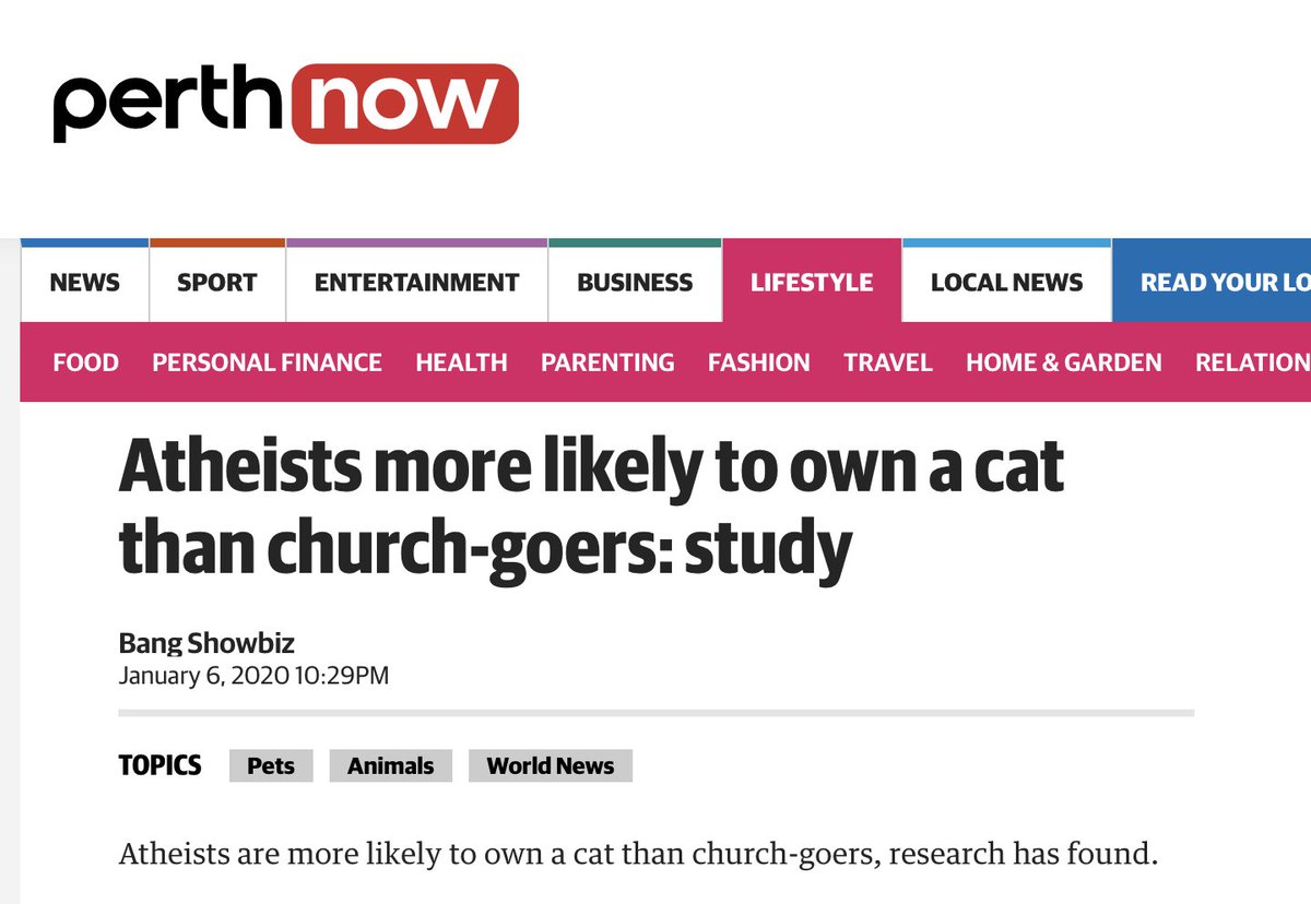 Most atheists think it's wrong to own church-goers.