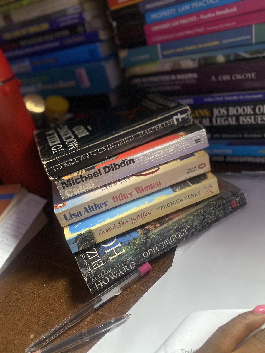 Not my fictional novels laying pretty drooling over me while I read law books like they caught me cheating. I’m sorry lovelies I promise to give you the love and attention your deserve. Just give me a moment to get done with this LLM. I miss you so very much.