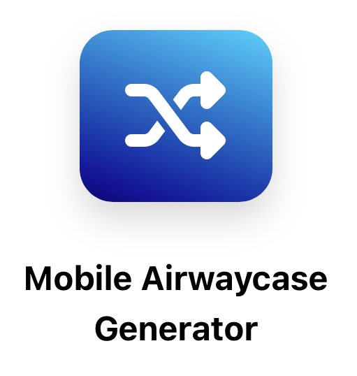 AirwayMxAcademy's tweet photo. Hey #airwaymanagers #paramedics #anesthesiologists #EDdocs Not enough time to teach airway because you are a busy health care professional? 💡 There is an answer to that😆☑️Mobile Airwaycase Generator. Generate more than 10000 different challenging airway cases and start teaching, discussing, learning and simulation 24/7. A feature of @AirwayTriageApp Download the app now and start teaching wherever you are @DrLindaDykes @EM_RESUS @MDaware @jducanto @DaveOlvera1 @cliffreid @fibroanestesia @Sajay70 @oldandbaffled @dow_olivia @dastrainees @AirwayHub @SafeAirway @wei_huafeng @Kevin_Fong @ProtectedAirway