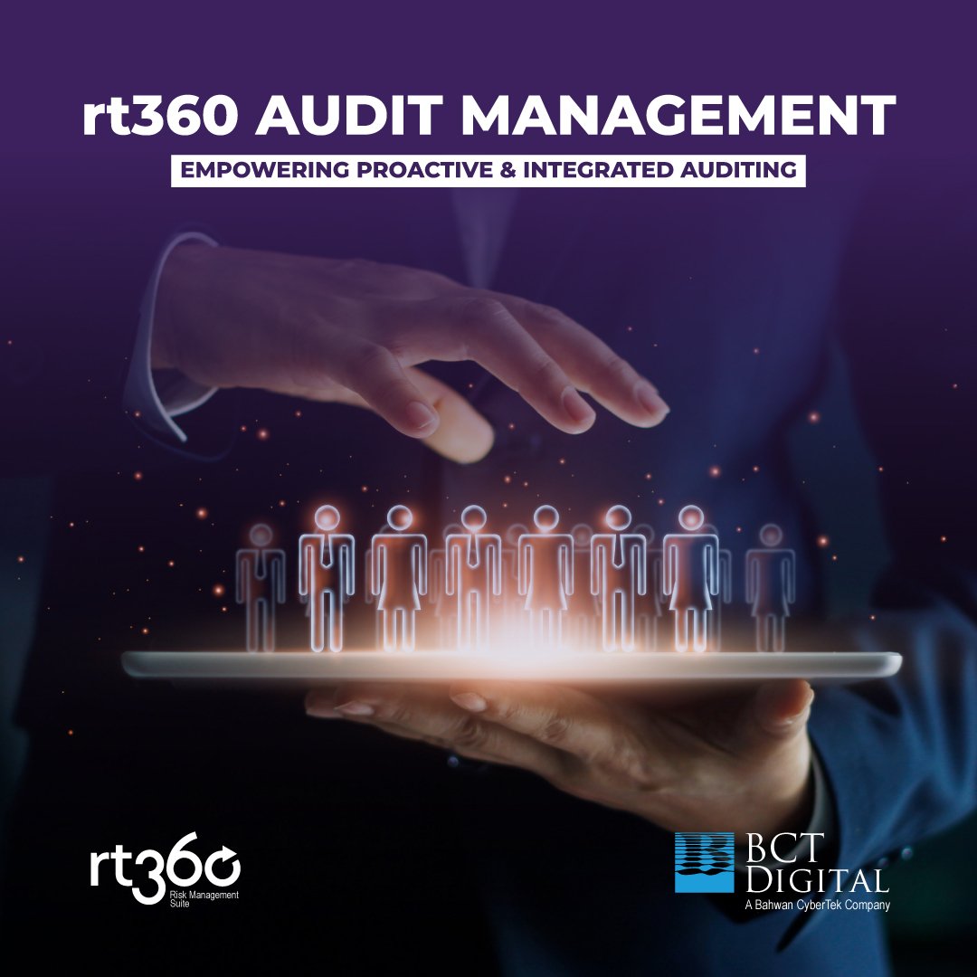 BCT_Digital's tweet photo. With increasing #regulatory demands, it is essential for #organizations to embrace technology-driven #auditprograms. Introducing the rt360 Audit Management – an empowering solution harnessing the #rt360 #Governance, #Risk & #Compliance (#GRC) platform.
💡https://t.co/aKse1HHTEO https://t.co/1PdKt63mAr