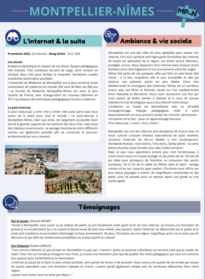 😎Et si c’était l’Occitanie ?  Internat polyvalent, le choix <a href="/montpellier_/">Ville de Montpellier</a> <a href="/nimes/">Ville de Nîmes</a> vous promet une formation riche et un cadre de vie agréable. Retrouvez le reste sur le livret du <a href="/cnear/">cathy near</a> !

<a href="/ChanquesG/">Chanques Gerald</a> <a href="/ClaireRoger2804/">Claire ROGER</a> <a href="/JABERSamir3/">Samir JABER</a> <a href="/audreydejongMD/">Audrey De Jong</a> <a href="/mathieucap66530/">mathieucapdevila</a> @Lakbarines