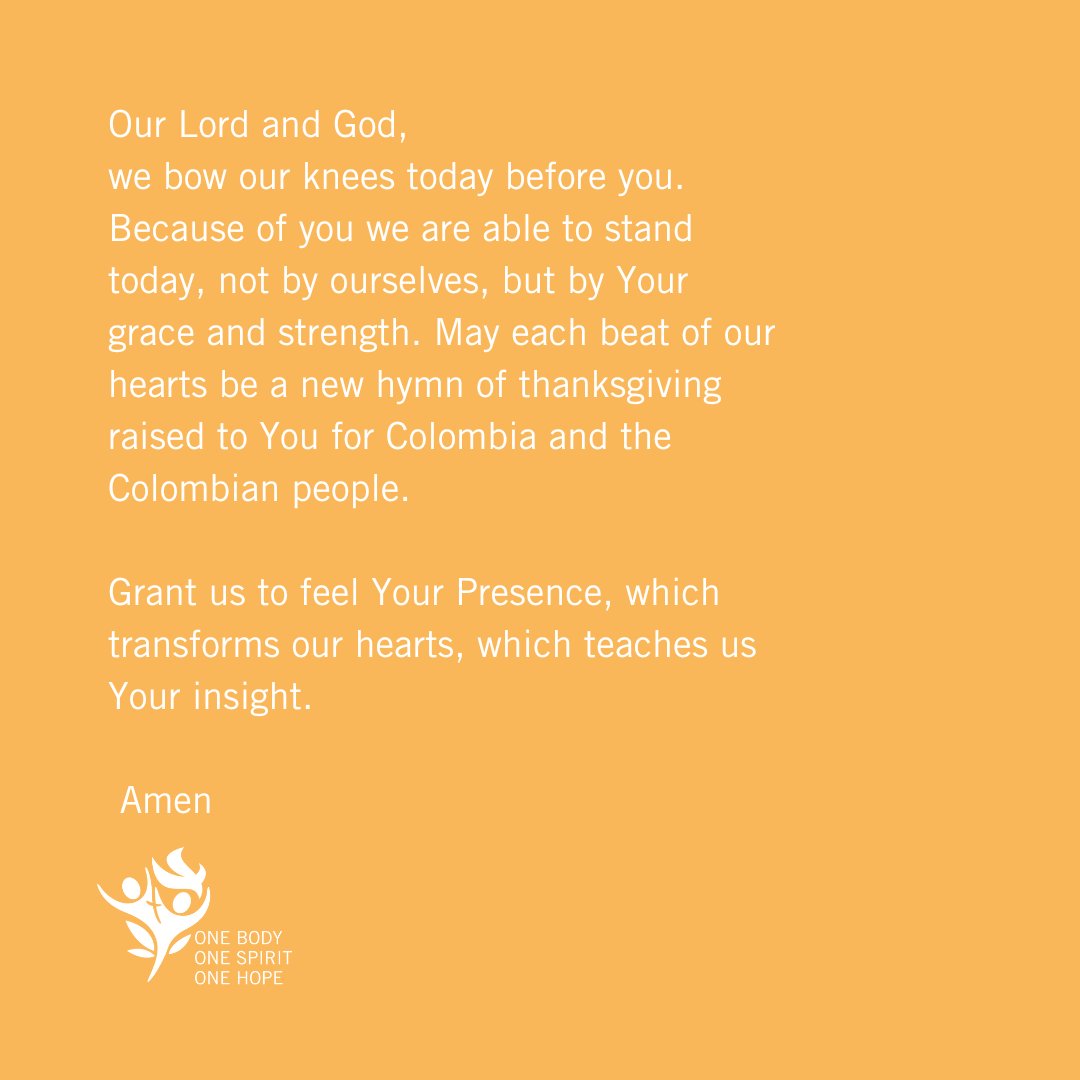 This week let us pray with <a href="/luteranie/">Luteranie</a>  (ECACP) for churches and people in Colombia. ECACP is hosting the 2023 LWF General Assembly in Kraków, Poland and prays for a LWF member churches each week. #LWFAssembly #Colombia #prayingtogether