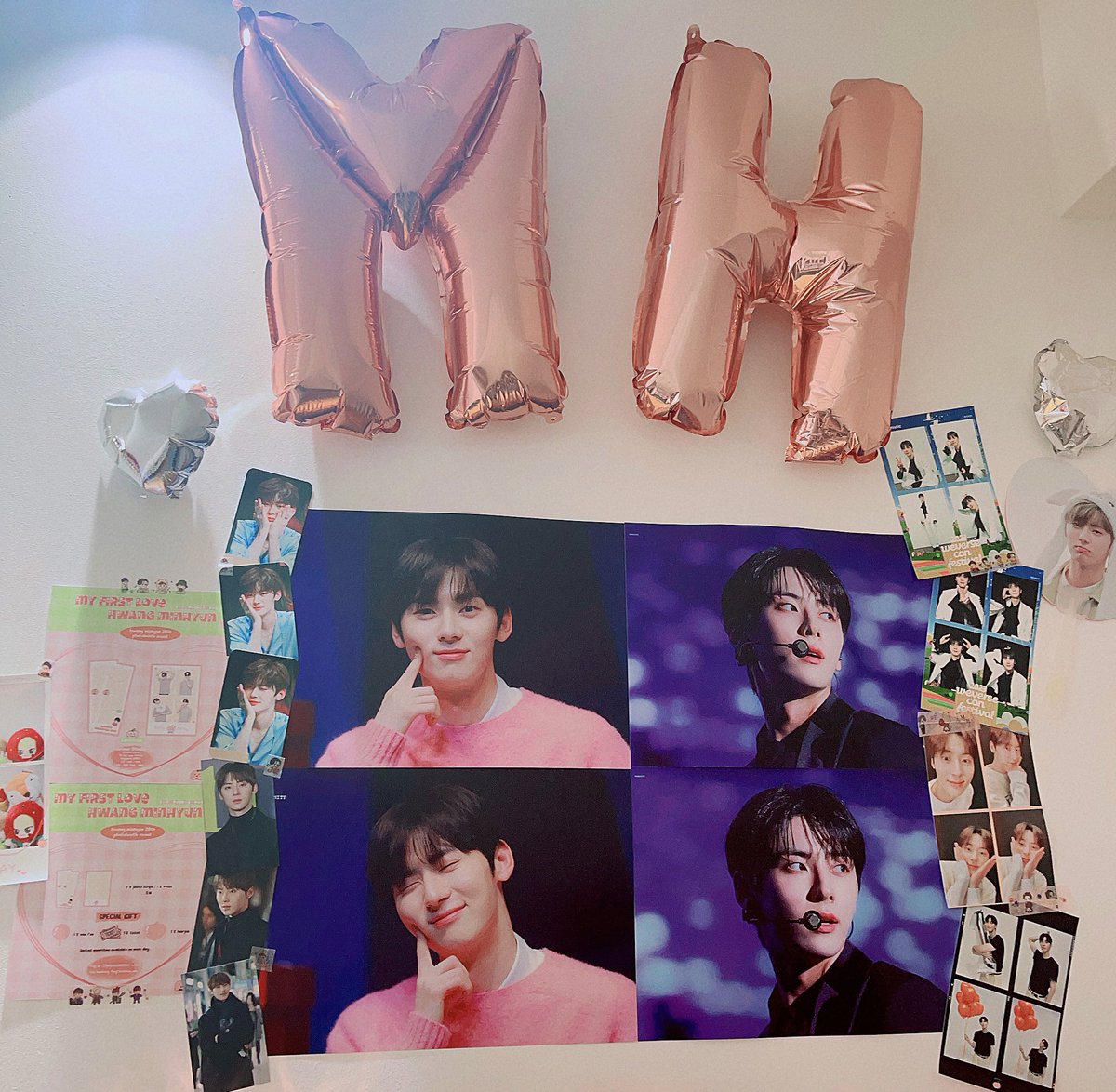 MINHYUNSTORY's tweet photo. 𝐇𝐀𝐏𝐏𝐘 𝐌𝐈𝐍𝐇𝐘𝐔𝐍 𝐃𝐀𝐘 𝟐𝟎𝟐𝟑 in Singapore 🧡

🍑hwangdos, we are ready!! 

we have letter papers placed beside the fan packs for you to write your birthday wishes/letter to minhyun! 

don't forget to tag us and #myfirstlove_mh ☺️

#황민현 #HWANGMINHYUN https://t.co/cYAPLzMt6b