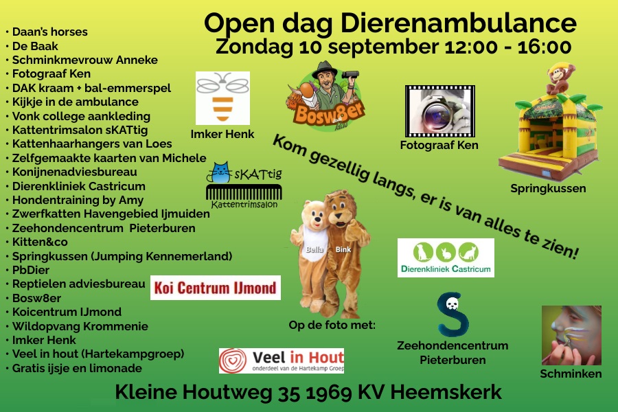 Open dag dierenambulance konijnen-adviesbureau.com/news/open-dag-… 
#dierenambulance #Dierenvriend #heemskerk