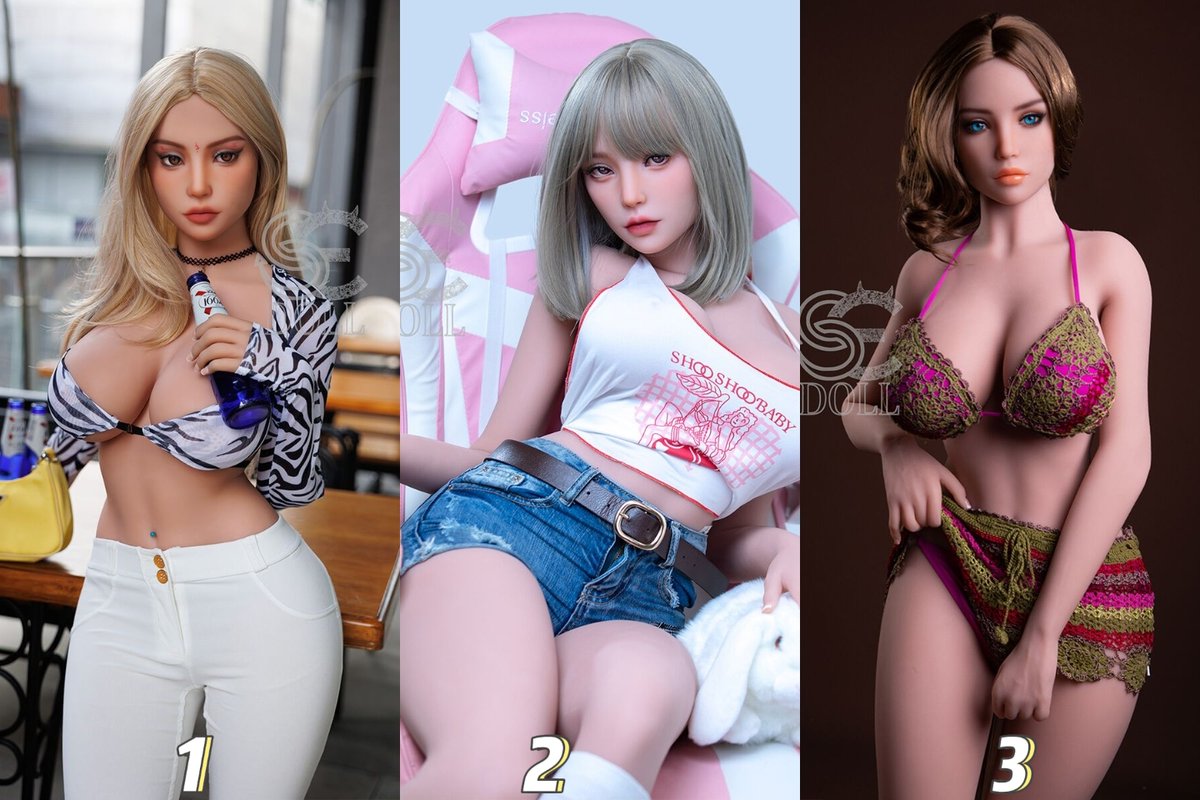 Brian0212184869's tweet photo. Look! Jenny the beautiful girl is here with her three sets of makeup!
The three makeups are based on different skin tones, so compare them and see which one matches your aesthetic?
1 or 2 or 3?🧐
#sedoll #realdoll #dollshop #dollcollector #doll #lovedollstore #lifesizedoll https://t.co/sas3I50EJp