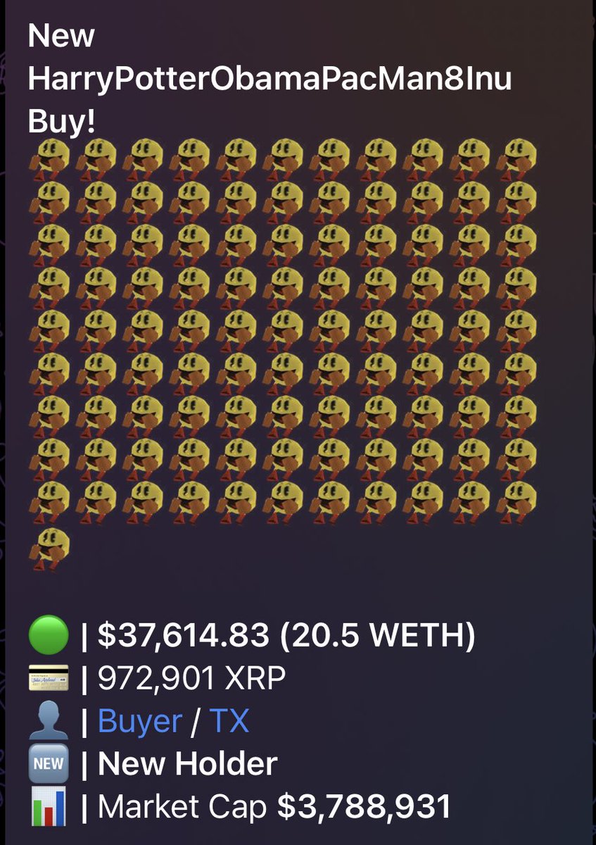 Yourpop8's tweet photo. The ticker symbol is $XRP.

@HPOP8I 

Insane whale backing. DEGENS max bidding 😱 https://t.co/pU7trnT7pV