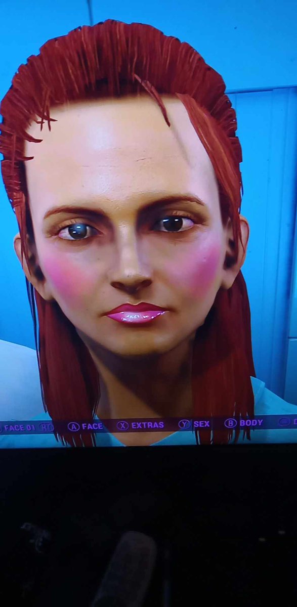 Charlotte2734's tweet photo. @UnsanityLIVE I am playing Fallout 4 again I need a name for her please https://t.co/N09IGuafxn
