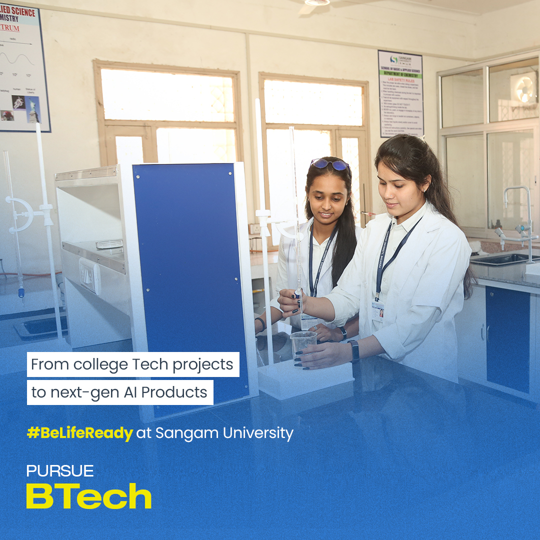 Sangam_Univ's tweet image. Learn the skills that bring the best of your professional abilities.#BeLifeReady

Pursue B.Tech at #SangamUniversity
Apply today, sangamuniversity.ac.in 

#BachelorOfTechnology #ApplyNow #Bhilwara  #Admissions2023 #AdmissionsOpen