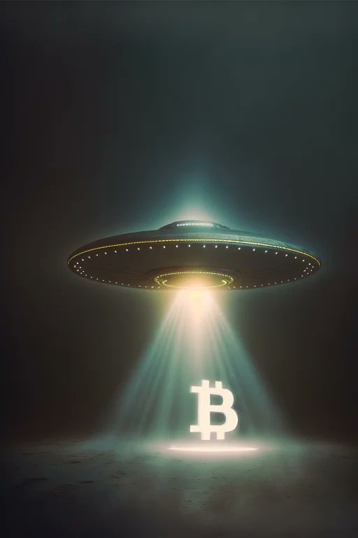 AltcoinDaily's tweet photo. Aliens are real! 👽 #bitcoin #UFO #spaceship https://t.co/AkO9QEFBDo