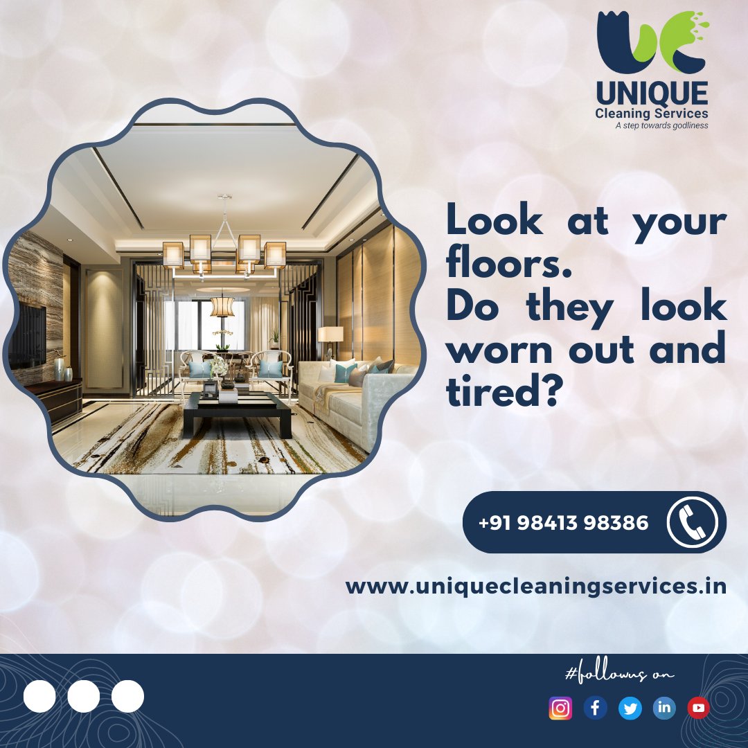 cleanunique1's tweet photo. Transform dull marble floors into elegant masterpieces with our professional polishing techniques.

Revive Your Floors by connecting 9841398386 with  Professional Floor Polishing Service!

#uniquecleaningservice #floorpolishingservicechennai #FloorPolishing #FloorRestoration https://t.co/Vk3LyINXxB