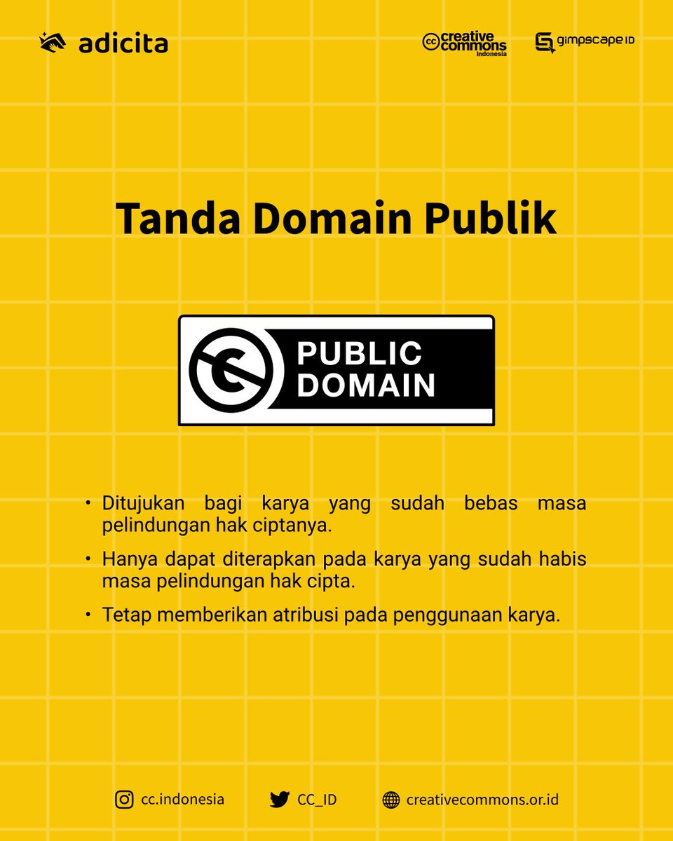 CC_ID's tweet image. Yuk simak infografik di bawah ini mengenai perbedaan antara CC0 Dedikasi Domain Publik dan Domain Publik✨

#creativecommons #creativecommonsindonesia #Tambahwawasan #copyright #karyaberlisensi #sumberpembelajaranterbuka #domainpublik #publicdomain